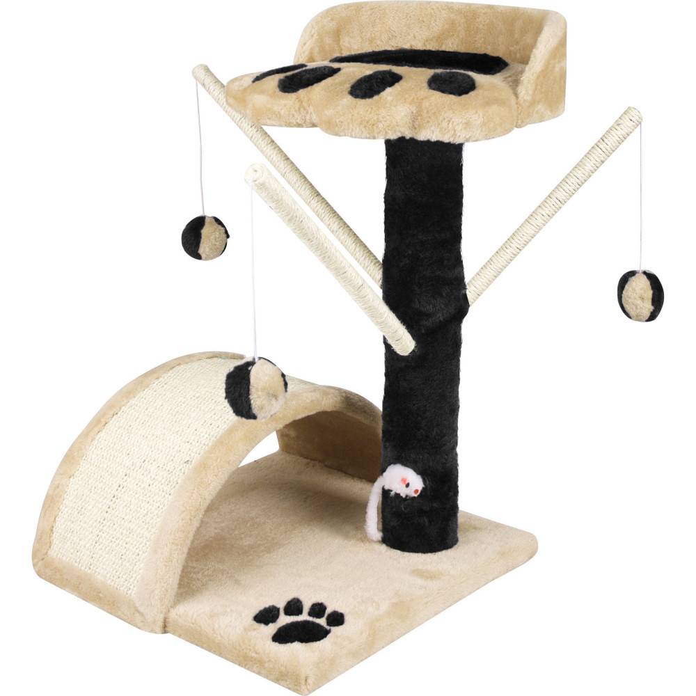 Arbre a chat viva 3, taille 36 x 36 cm hauteur 54 cm, couleur beige. - Image 3