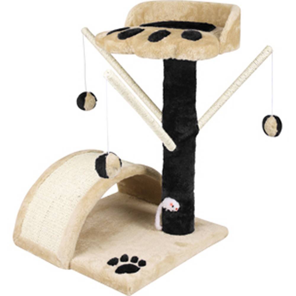 Arbre a chat viva 3, taille 36 x 36 cm hauteur 54 cm, couleur beige. - Imagen 5