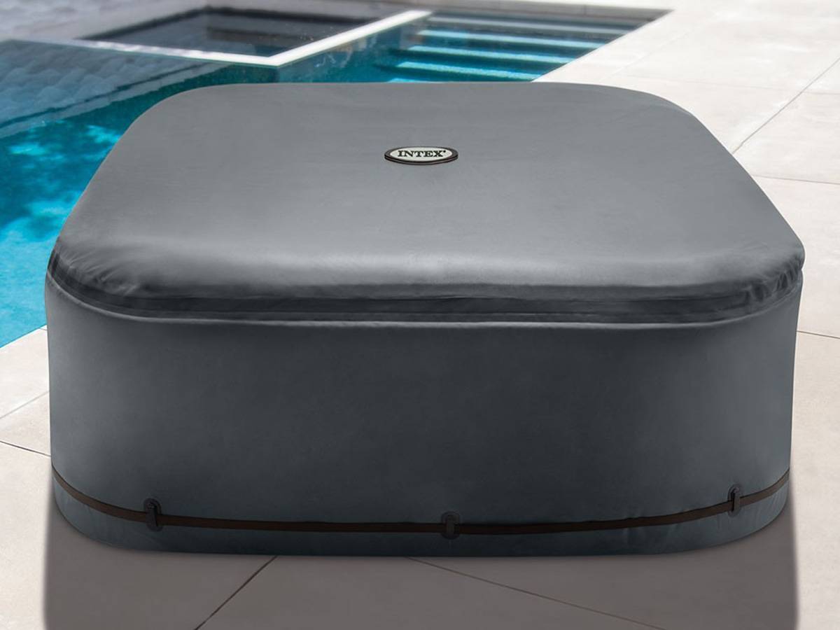Couverture thermique pour spa gonflable PureSpa carré 4 places - Intex - Image 3
