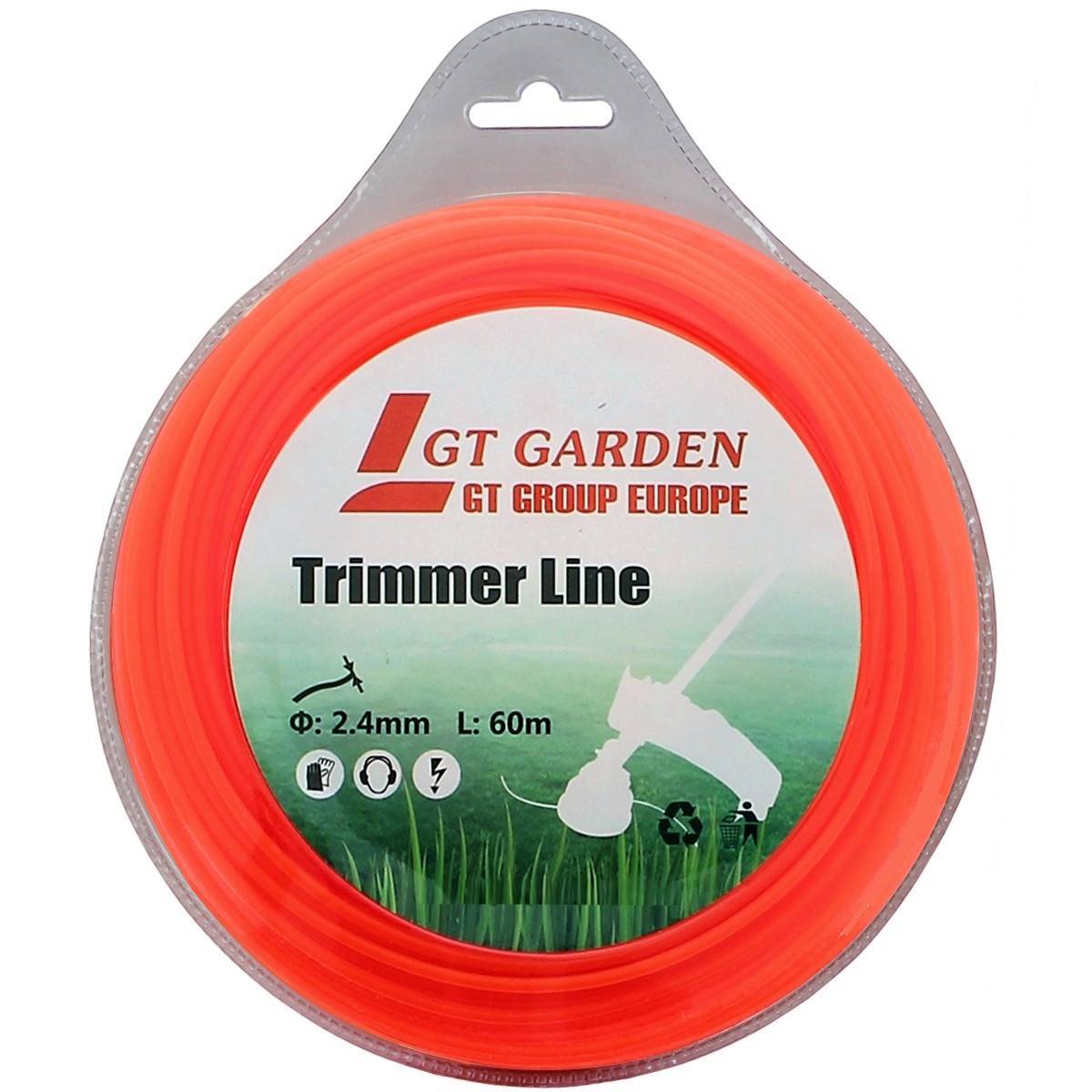 Gt Garden - Fil de coupe pour débroussailleuse et multifonction 4 en 1 - 60 mètres - GT GARDEN - Imagen 1