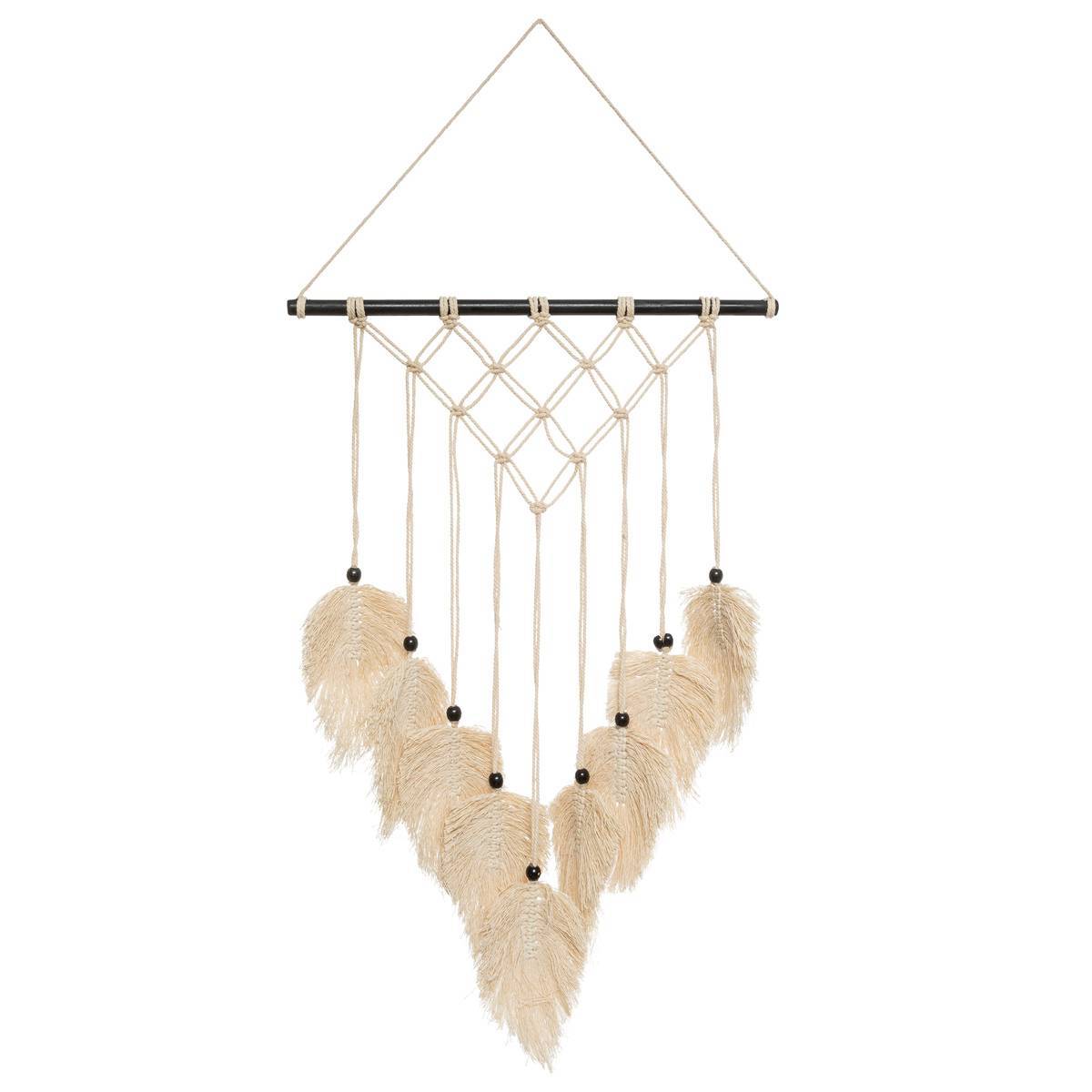 Atmosphera - Déco murale "Safari" macramé 45x69cm - Atmosphera Créateur d'intérieur - Imagen 2