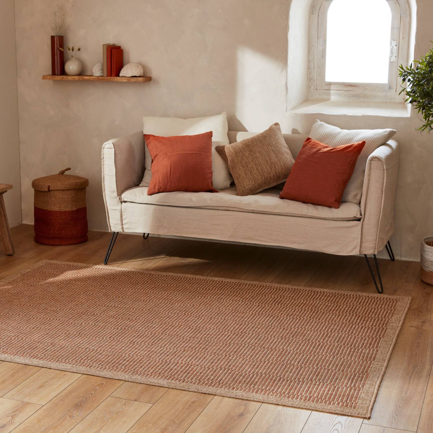 Autre - Tapis intérieur et extérieur naturel 120x170cm - Imagen 3