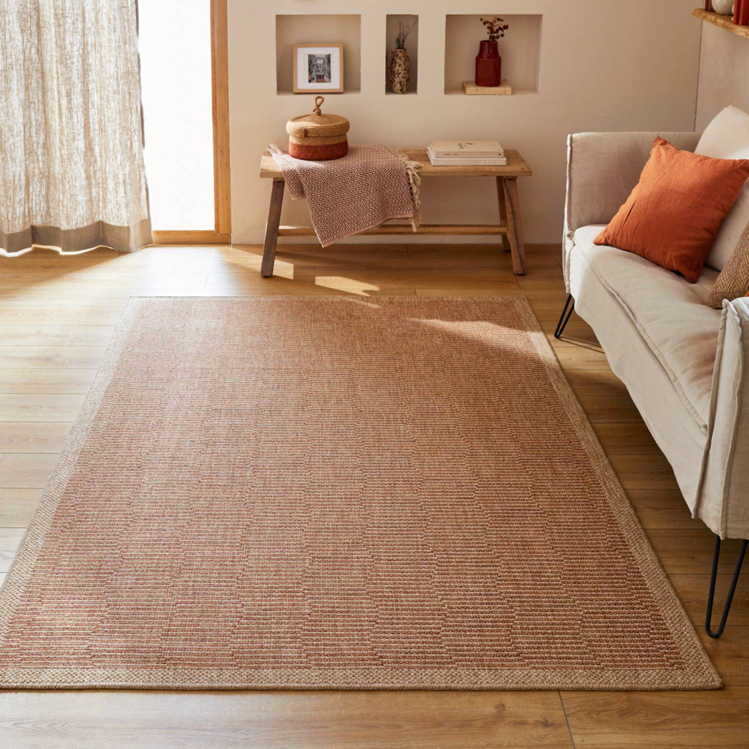 Autre - Tapis intérieur et extérieur naturel 120x170cm - Imagen 2