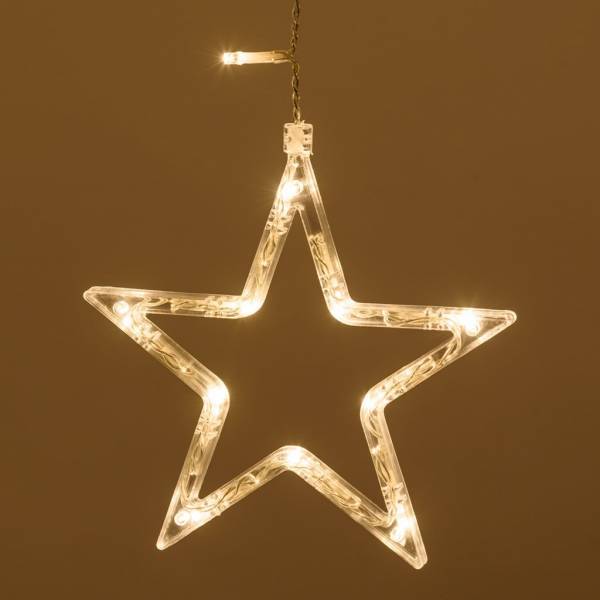Lotti - Guirlande lumineuse stalactite 5 étoiles 4M H80cm LED blanc chaud 8 modes IP44 prolongeable SMART Connect 31V Lotti - Imagen 4