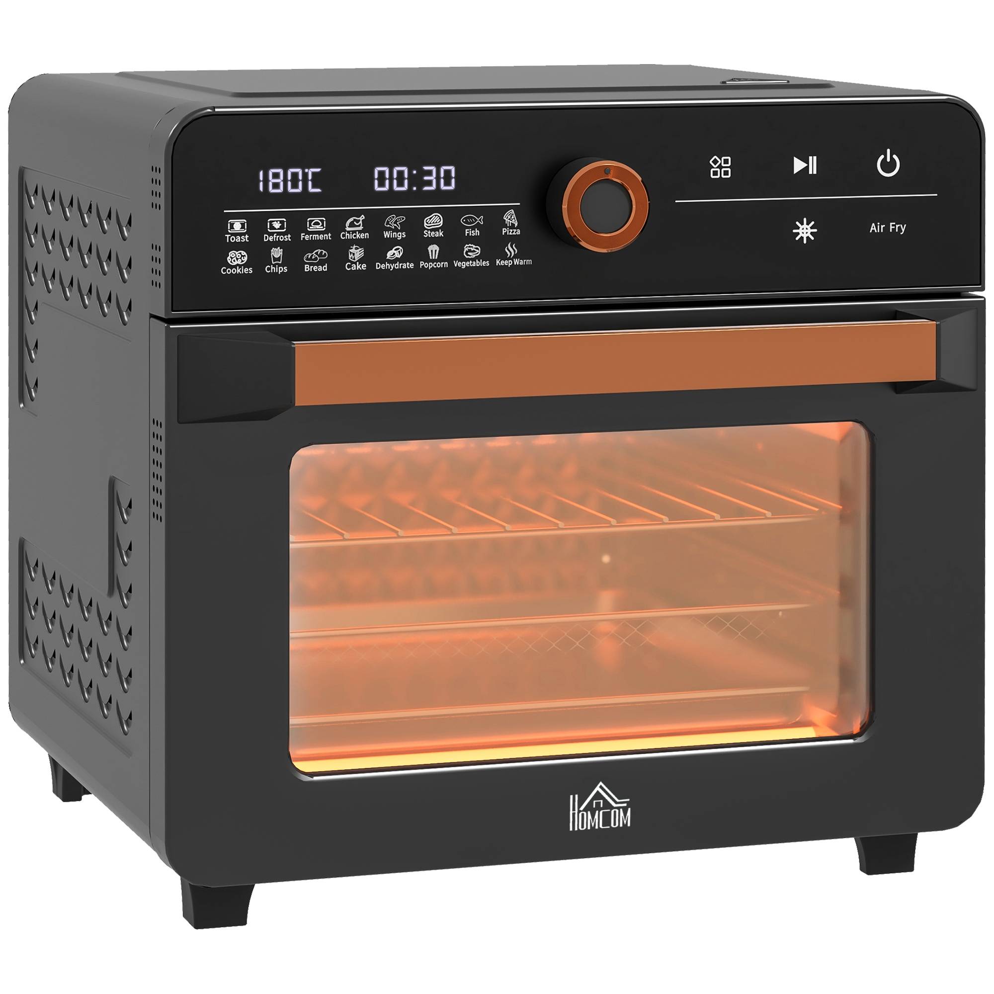 Mini-four 3-en-1 20L à convection avec fonction friteuse à air pour cuisine – ComfortXL Outdoor Living - Image 2
