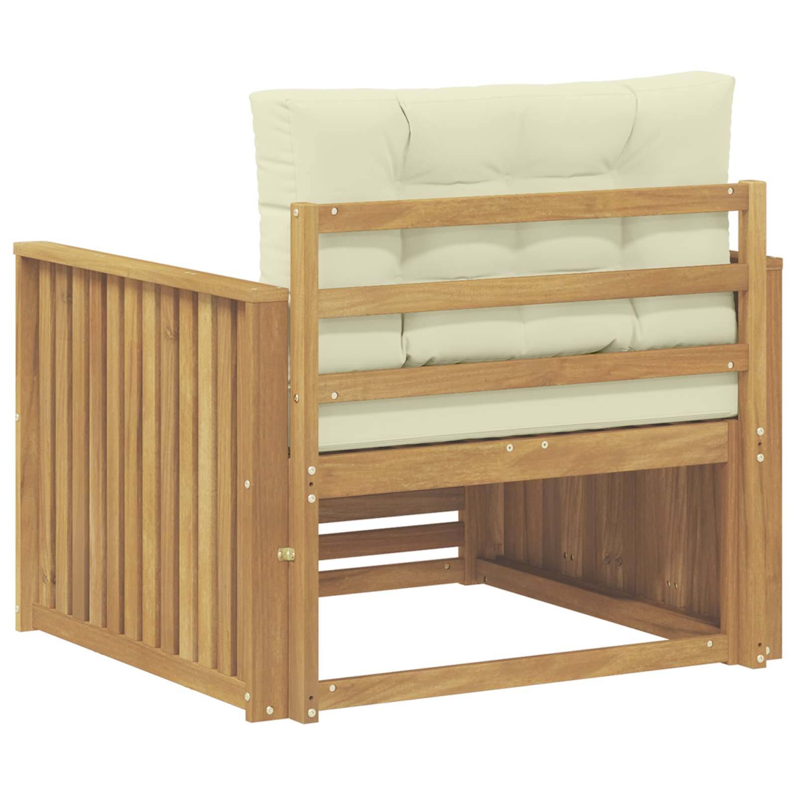 Vidaxl - Canapé d’extérieur Polyester Blanc vidaXL 3439132 - Image 6