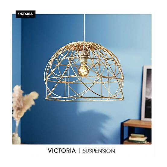 Ostaria - Suspension en rotin Victoria D43 GM Ostaria - Image 2