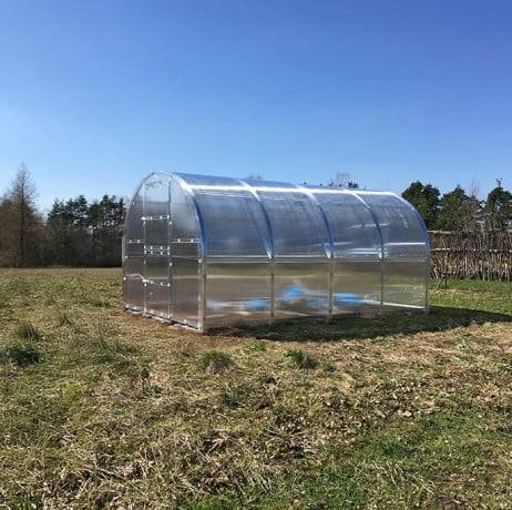 Serre KLASIKA BALTIC LT 3 x 8 m (24 m²), 4 mm avec revêtement en polycarbonate - Image 5