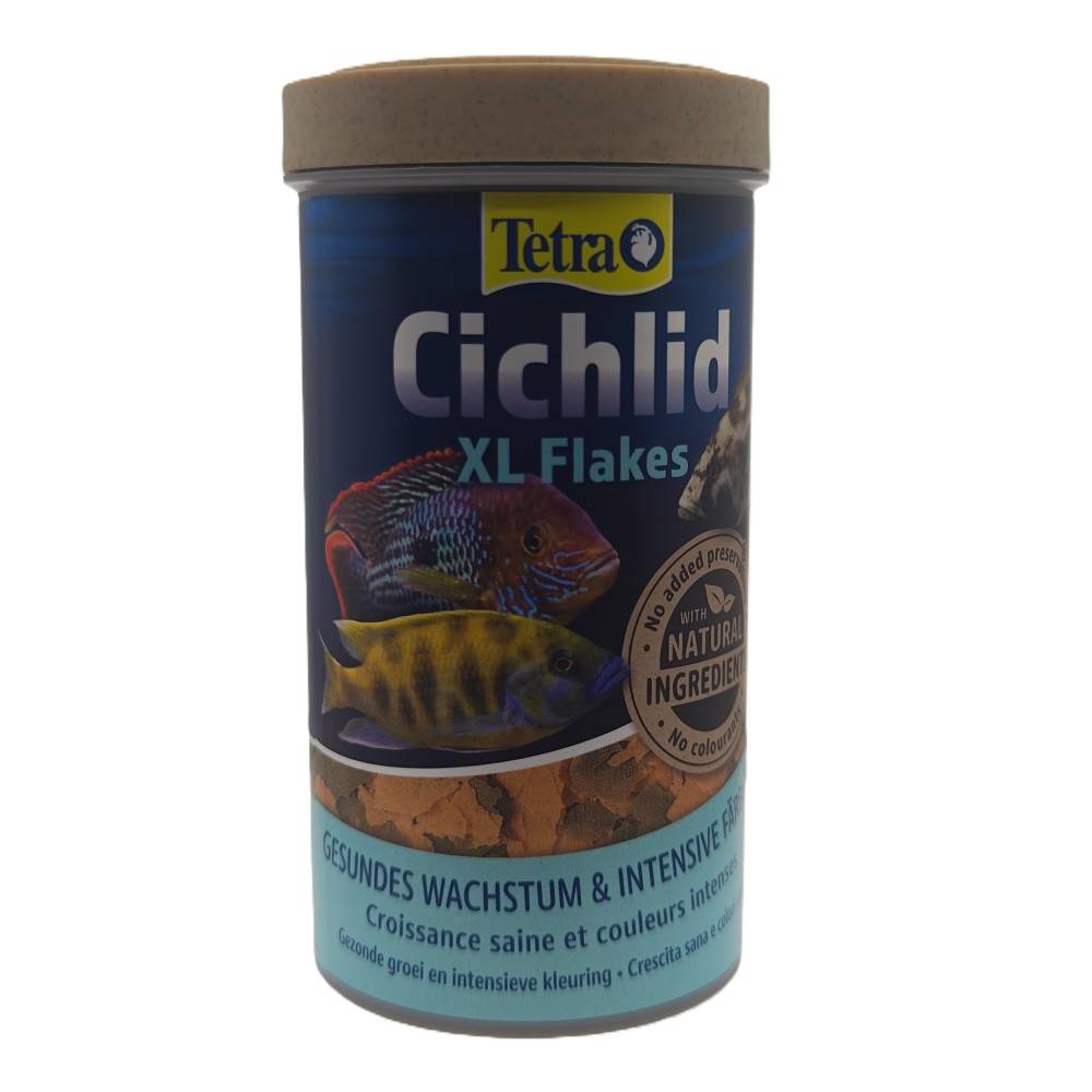 Tetra - Cichlid XL flocons 80 g 500 ml nourriture pour Cichlidés et poissons d'ornement - Imagen 1