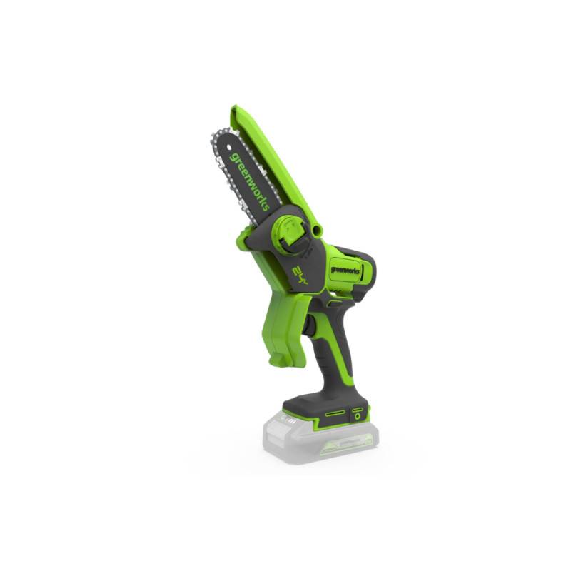 Greenworks - Scie de jardin 10 cm 24V GREENWORKS - Sans batterie ni chargeur - G24MCS10 - Image 1