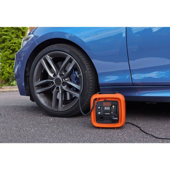 Gonfleur-compresseur filaire - 11 bars 160 PSI BLACK+DECKER ASI400-XJ - Image 3