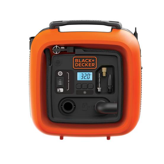 Gonfleur-compresseur filaire - 11 bars 160 PSI BLACK+DECKER ASI400-XJ - Image 1