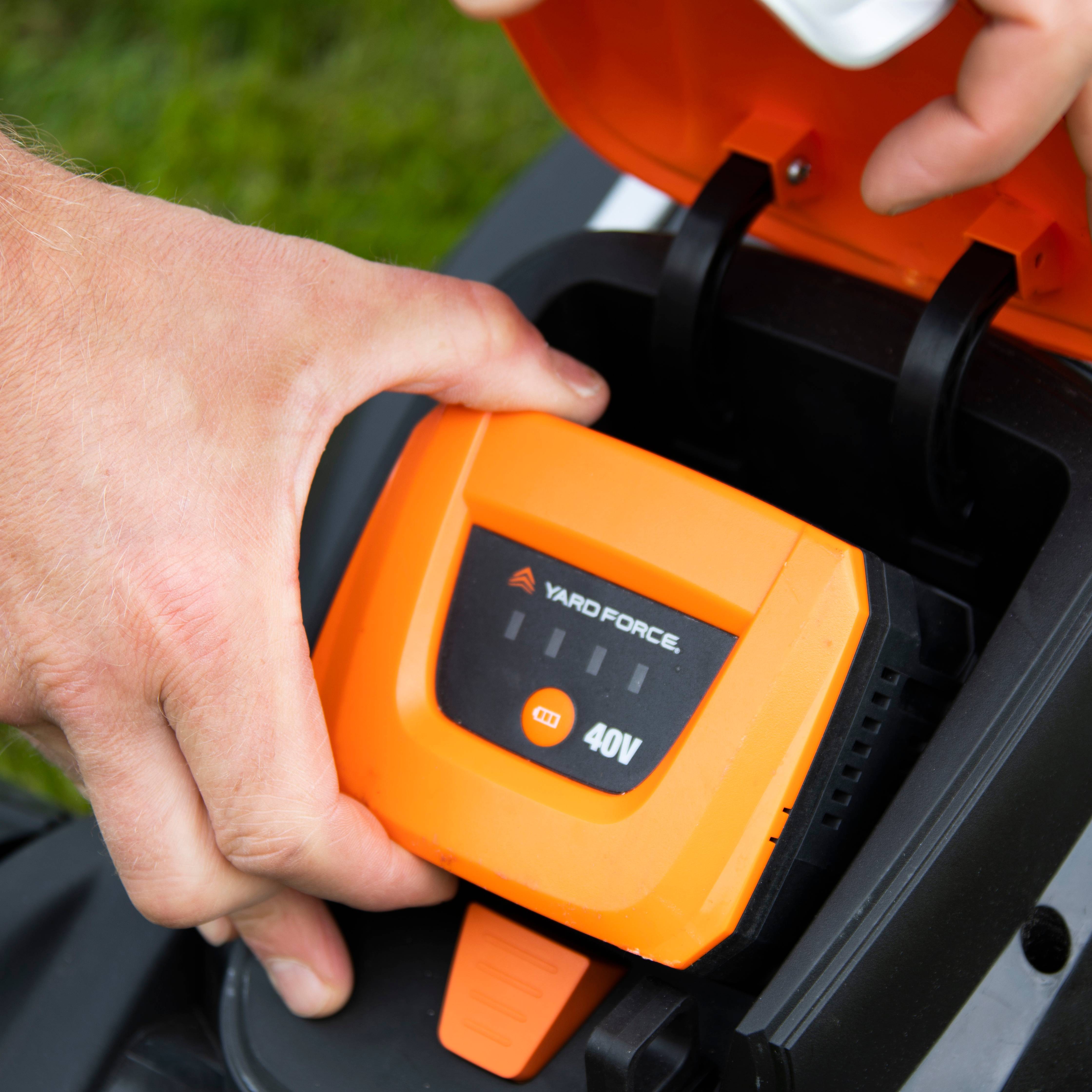 Yard Force - Tondeuse à gazon rotative sans fil 37cm batterie lithium Ion 40V  Yard Force LM G37A - Image 5