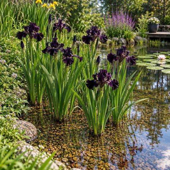Iris noir - Iris louisiana - 12 plantes - Image 2