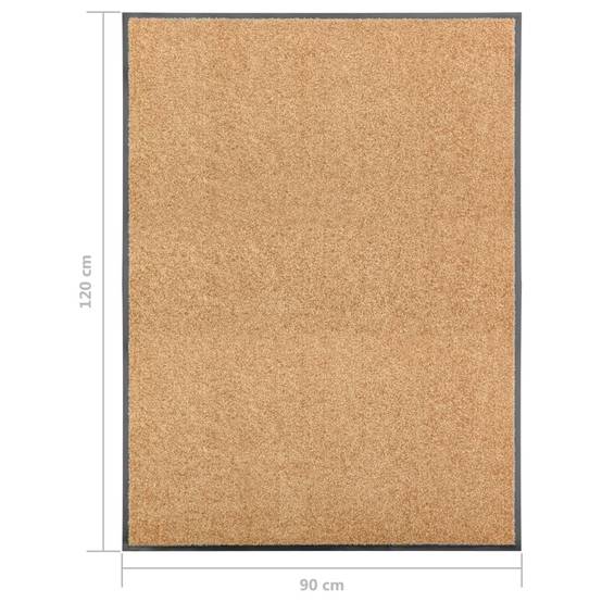 ComfortXL - Paillasson Absorbant Polyamide Lavable Antidérapant pour Entrée Maison Crème 90x120 cm – ComfortXL Outdoor Living - Image 6