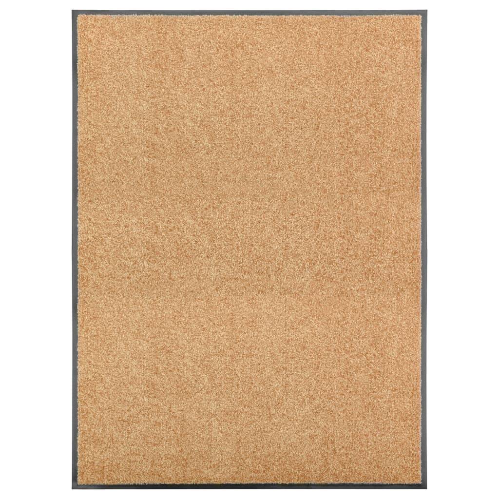 ComfortXL - Paillasson Absorbant Polyamide Lavable Antidérapant pour Entrée Maison Crème 90x120 cm – ComfortXL Outdoor Living - Image 1