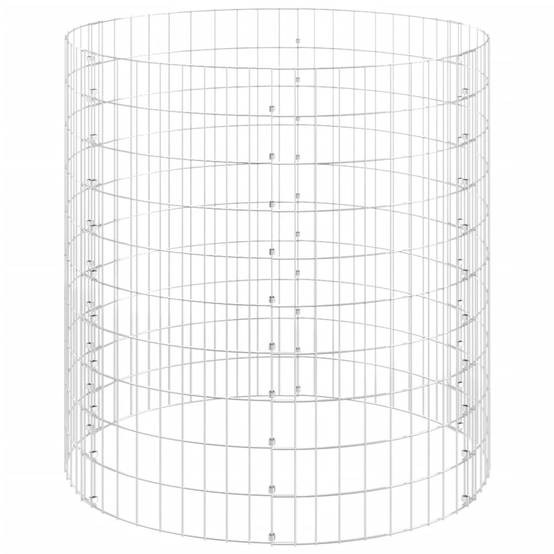 Composteur jardin XXL acier galvanisé grande capacité Ø100x100 cm – ComfortXL Outdoor Living - Image 4