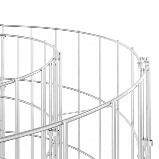 Composteur jardin XXL acier galvanisé grande capacité Ø100x100 cm – ComfortXL Outdoor Living - Image 5