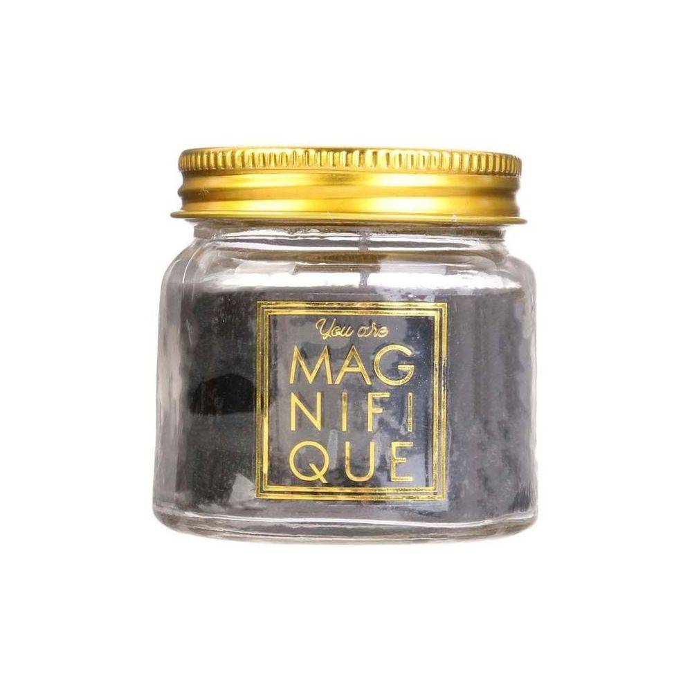 The Home Deco Factory - Bougie en pot message scintillant senteur fleur de coton (Lot de 3) - Imagen 3