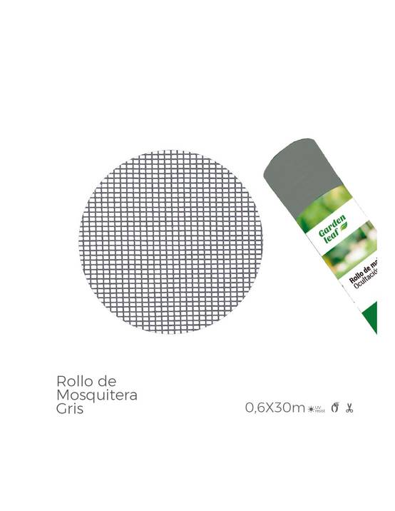 Toile Moustiquaire Grise 0.60x30m Protection Anti-insectes Durable Et Discrète - Edm - Image 2