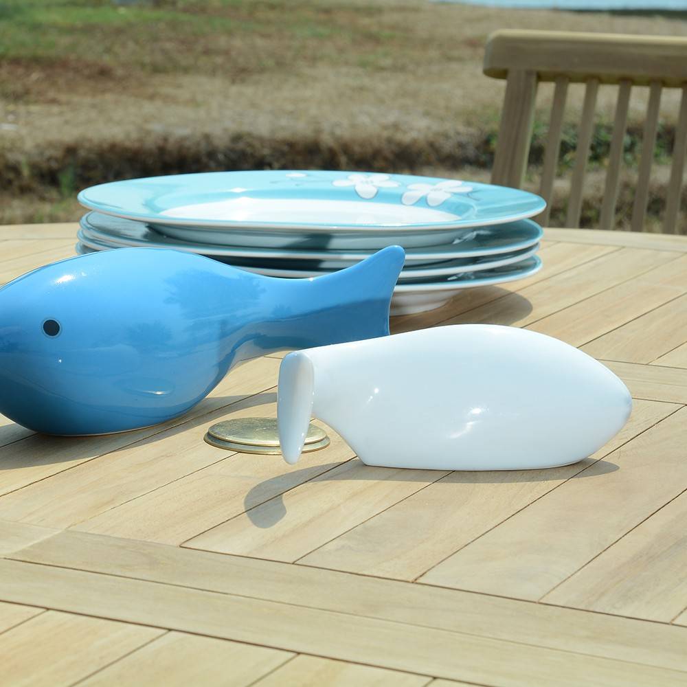 Salon de jardin teck massif Padang, 6 chaises - TECK'Attitude - Imagen 3