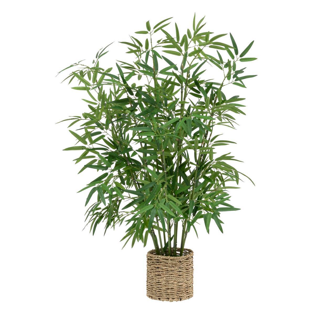 Atmosphera - Bambou artificiel pot naturel H100cm vert - Atmosphera Créateur d'intérieur - Imagen 1