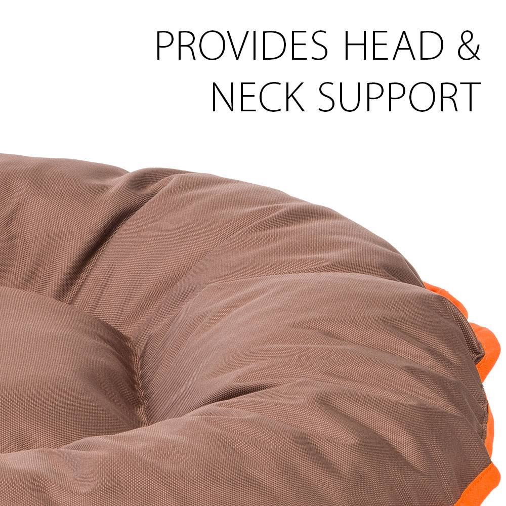 Ferplast - Ferplast Panier Chien Coussin Chien Grande Taille Tissu anti-rayures Lavable à 30°C.Matelas pour chien imperméable 120 x 80 x 13,5 cm.Marron - Imagen 5