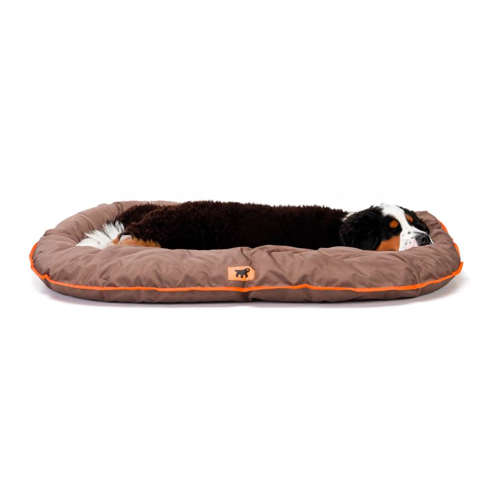 Ferplast - Ferplast Panier Chien Coussin Chien Grande Taille Tissu anti-rayures Lavable à 30°C.Matelas pour chien imperméable 120 x 80 x 13,5 cm.Marron - Imagen 4