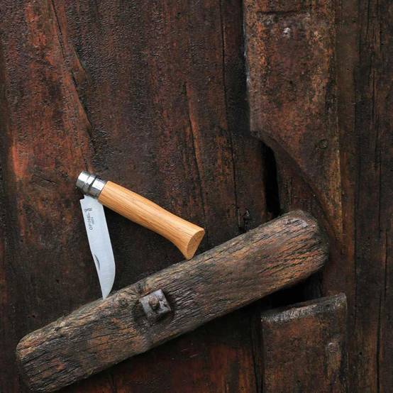 Opinel - Couteau n°8 en chêne avec lame inox 2021 - Image 4