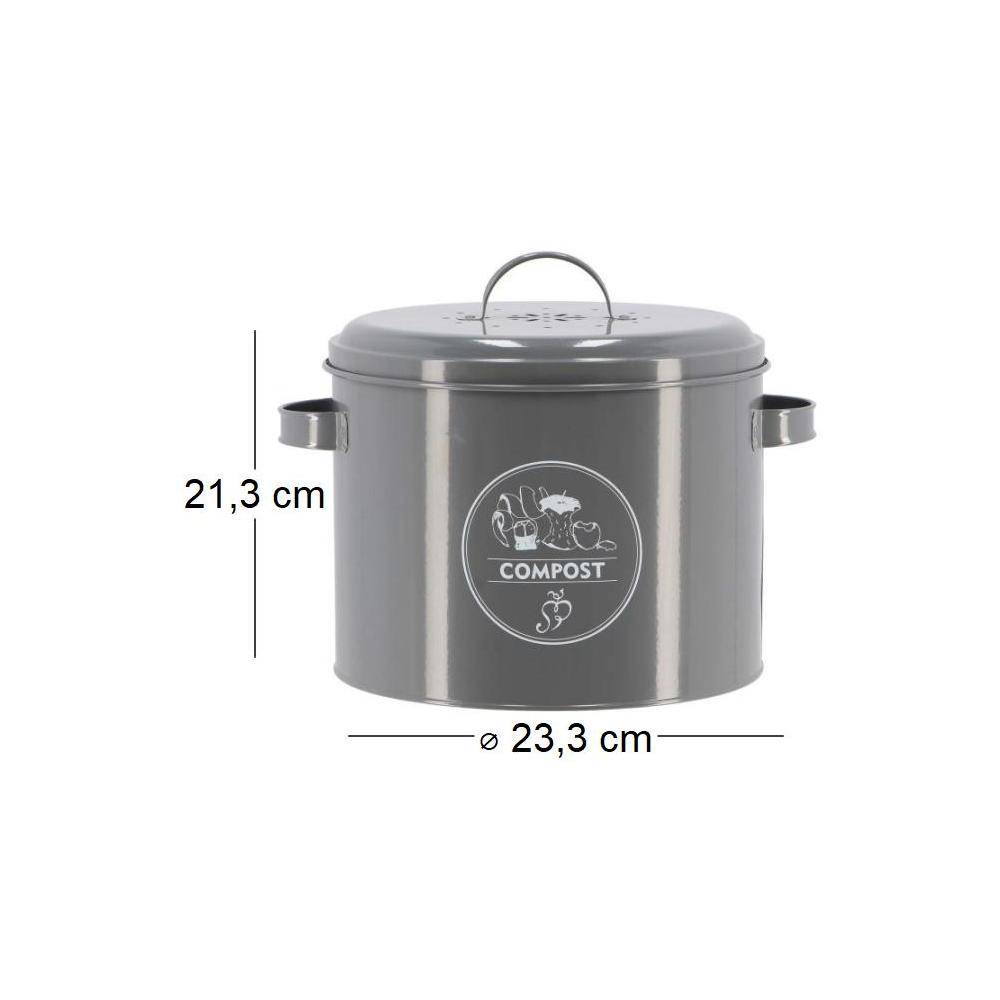 Esschert Design - Composteur de table anti odeur anthracite - Esschert Design - Image 3