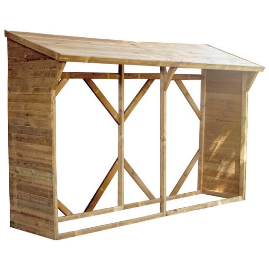 ABRI BUCHES BOIS XL 319,5X100X213CM - Image 1