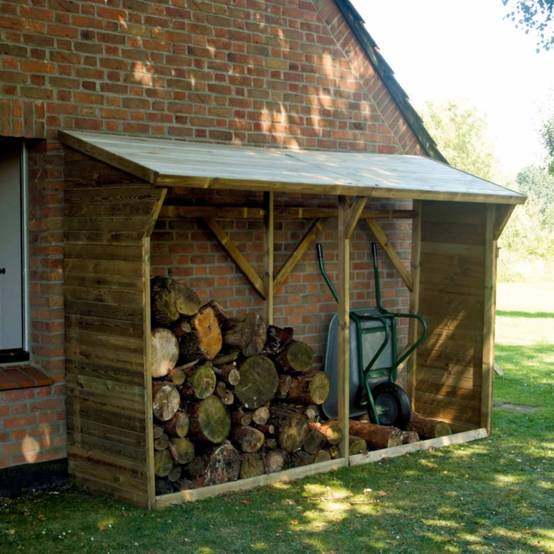 ABRI BUCHES BOIS XL 319,5X100X213CM - Image 2