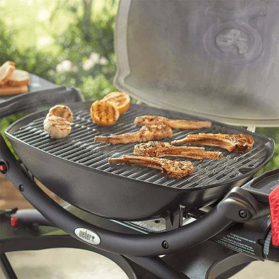 Weber - 2 grilles en fonte émaillée pour barbecue Q 200/2000 - Image 2