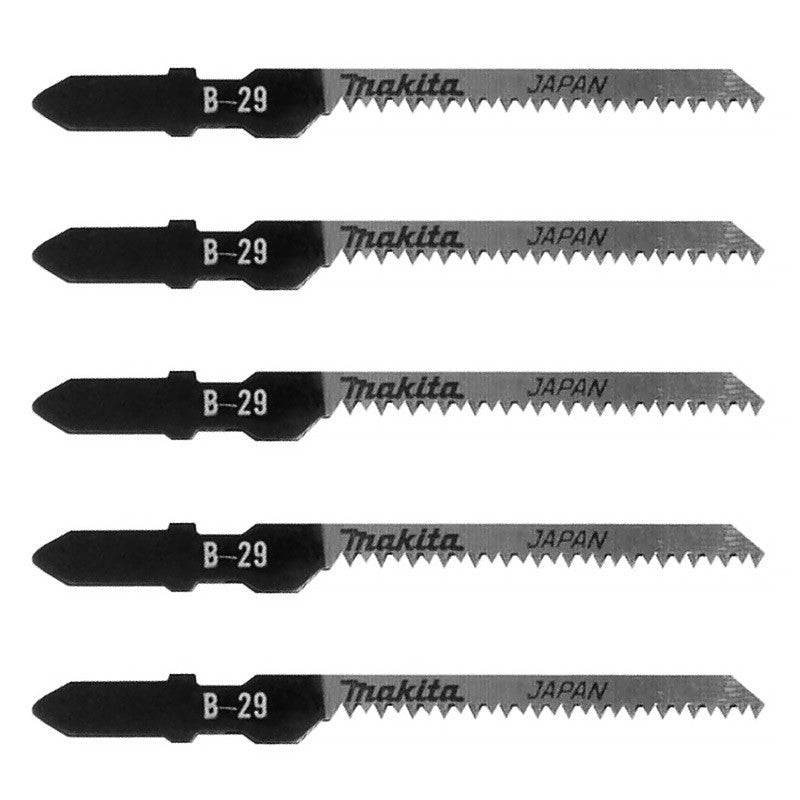 Makita - Lot de 5 Lames de scie sauteuse MAKITA A-80400 pour bois Makita