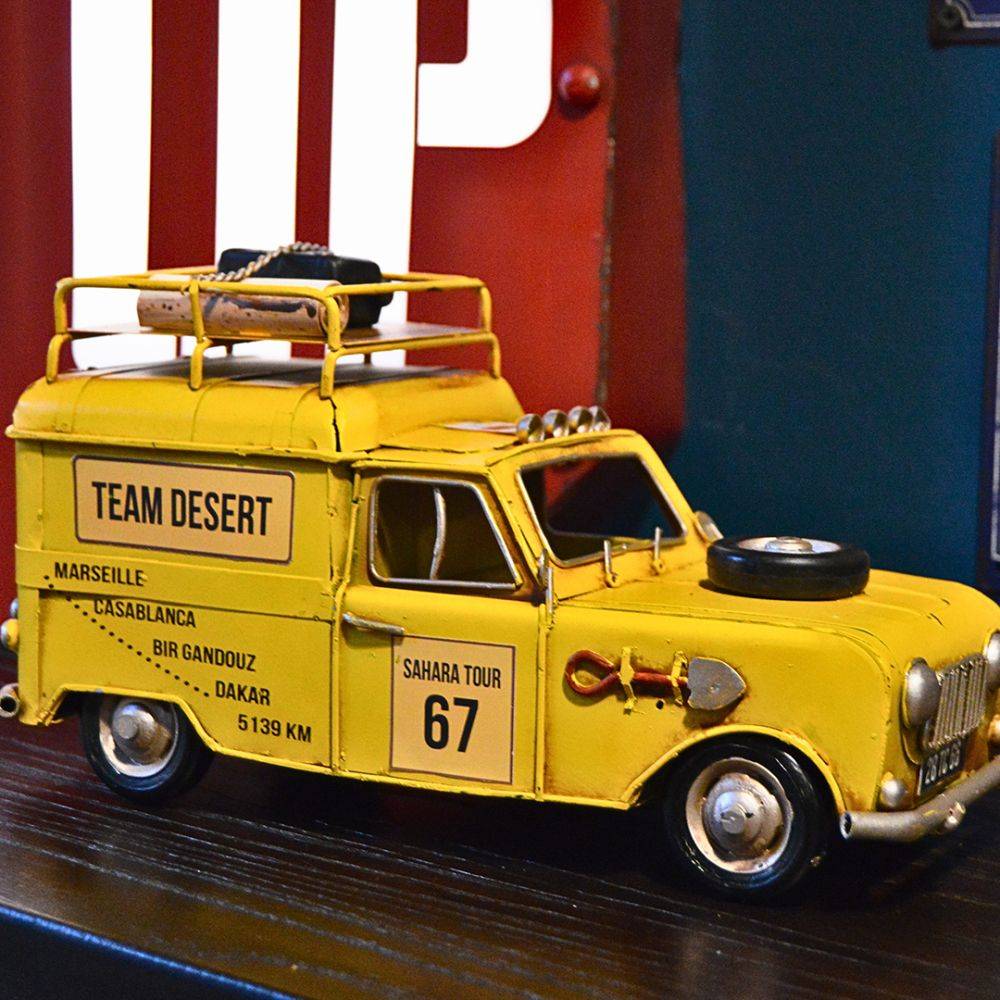 Antic Line Creations - Voiture décorarive en métal 4L - Imagen 2