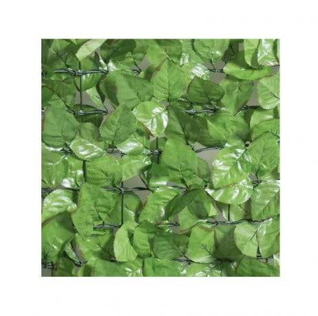 James Grass - France Green - Haie artificielle feuillage rosier, Long 36 m, Hauteur 1.50 m - Imagen 4