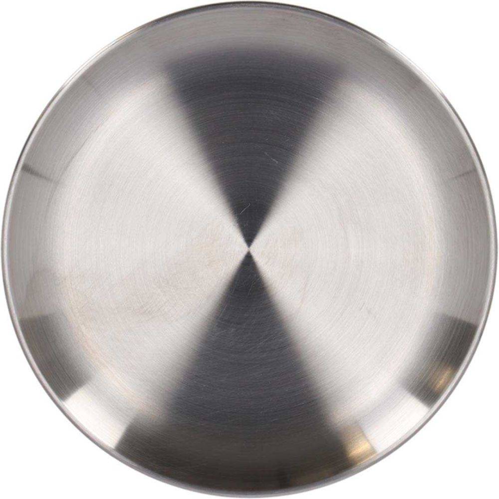 Esschert Design - Assiette en acier inoxydable Patio Unitaire - Imagen 1