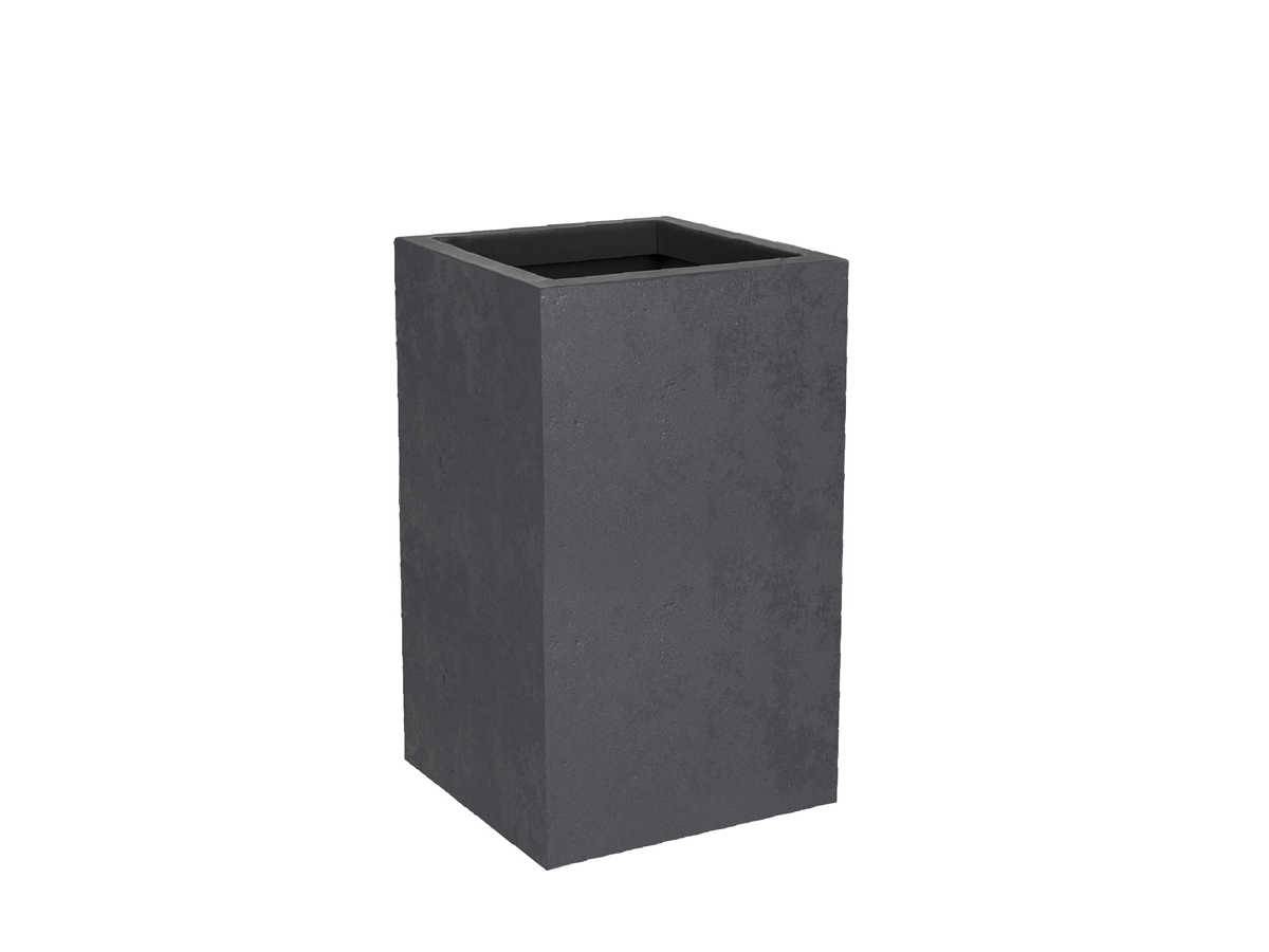 Eda - Pot Carre Haut Basalt Up 36l Anthracit Eda - 13718 G.ant - Image 2
