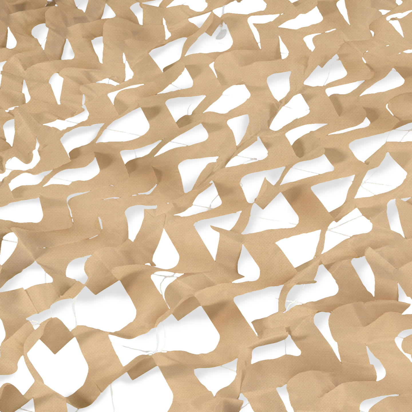 Voile d'ombrage rectangulaire design ombrière camouflage 3x4 M sable - Image 4