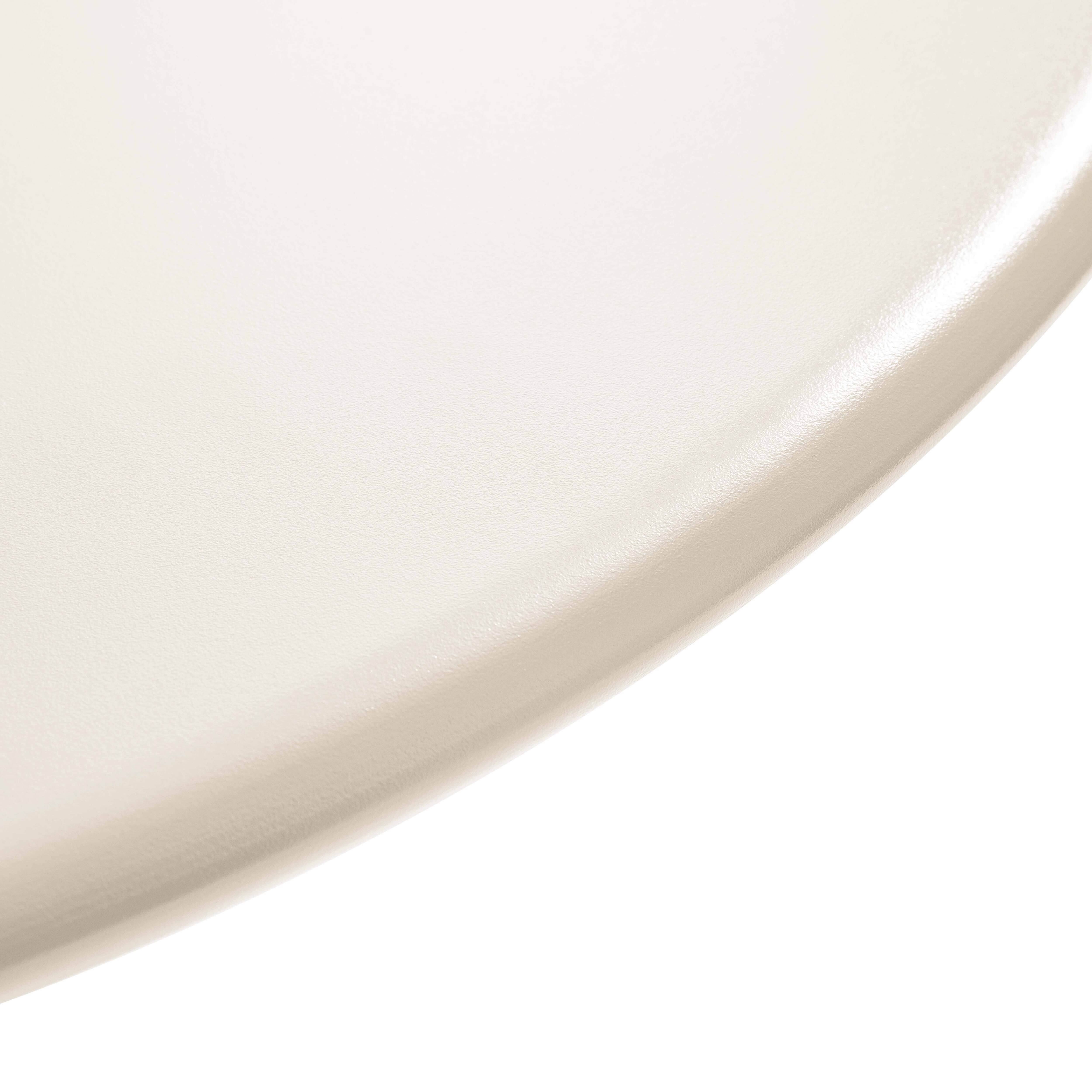Oviala - Table de jardin ronde bistrot avec plateau rabattable 70 cm argile Palavas - Oviala - Image 5