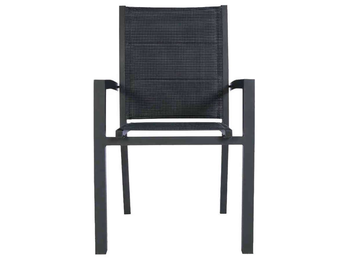 Hesperide - Lot de 4 fauteuils de jardin Allure Poivre et Graphite Allure - Hespéride - Imagen 6