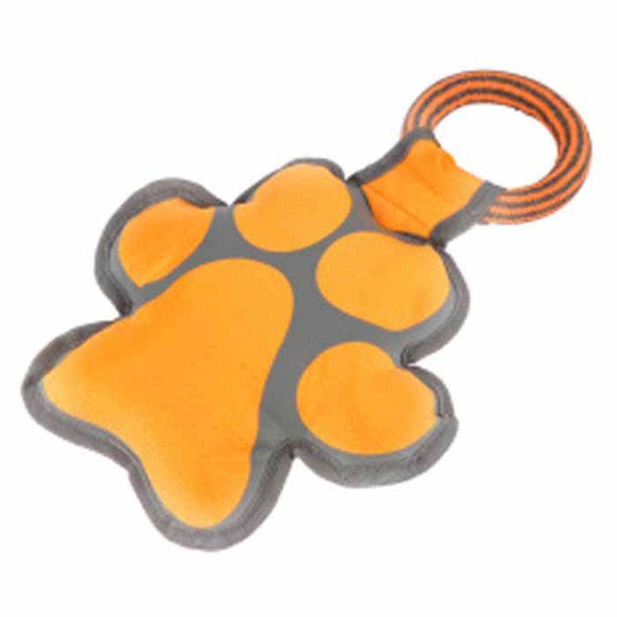 Jouet pour Chien "Patte Oxford" 22cm Orange - Image 1