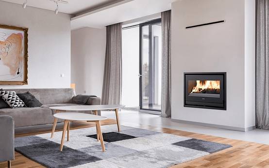 Supra - Insert à bois NEO 76 16/9 - 10kW - vision 16/9ème - 80 x 59,5 x 48 cm Supra - Image 4