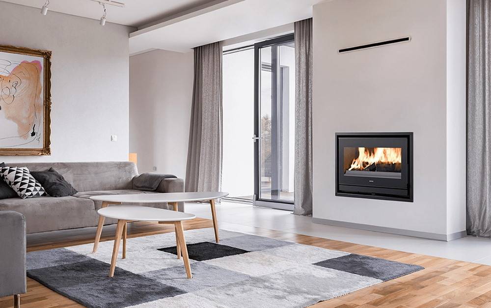 Supra - Insert à bois NEO 76 16/9 - 10kW - vision 16/9ème - 80 x 59,5 x 48 cm Supra - Image 4