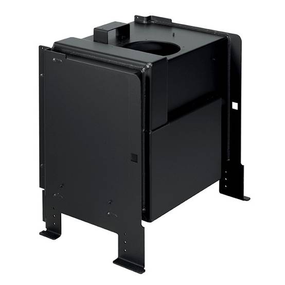 Supra - Insert à bois NEO 76 16/9 - 10kW - vision 16/9ème - 80 x 59,5 x 48 cm Supra - Image 2