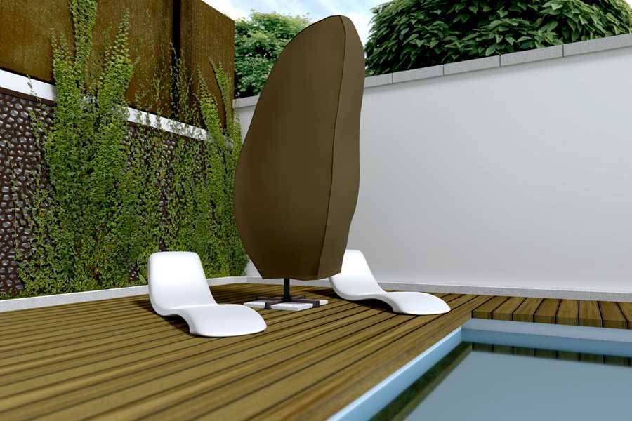 Nortène - Housse de protection pour parasol déporté - 80 x H 265 cm Nortene - Image 1