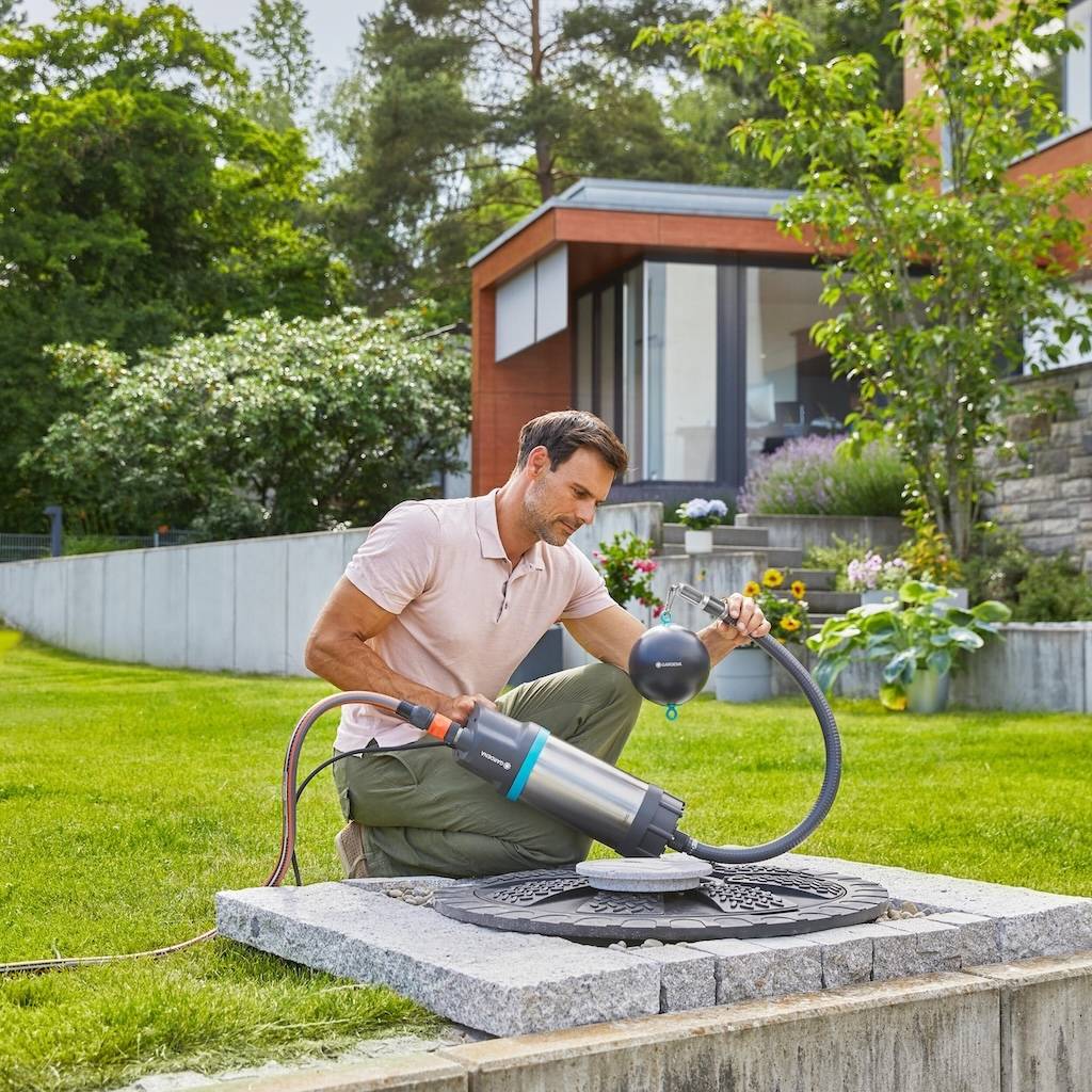 Gardena - Filtre d’aspiration avec clapet anti-retour – Raccords 19 mm et 25 mm - Image 3