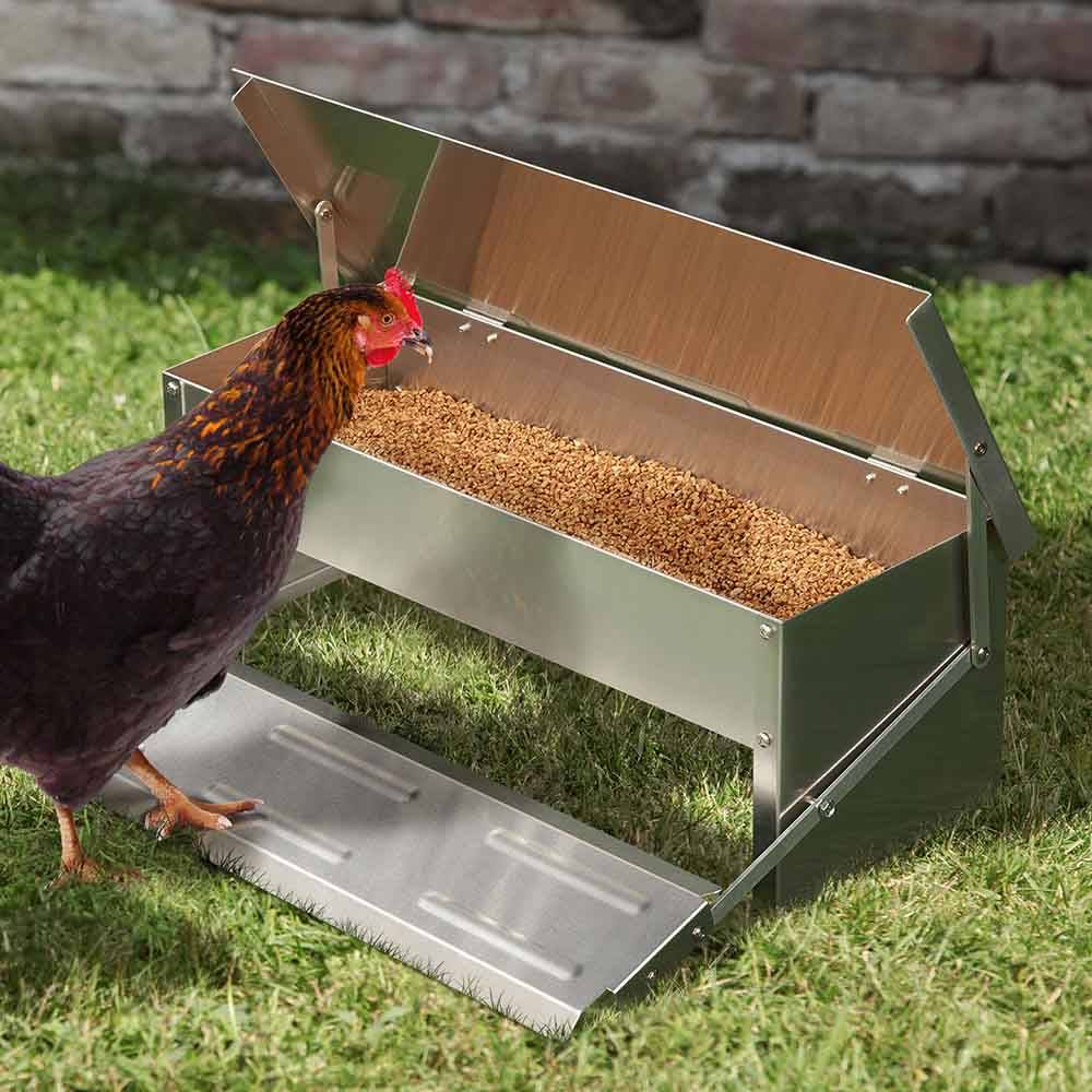 Mangeoire pour poules à pédale - 5kg - Image 5