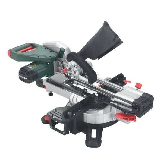 Metabo - Scie à onglets radiale KGS 254 M - 1200W Ø 254 mm - METABO - 613254000 - Image 3