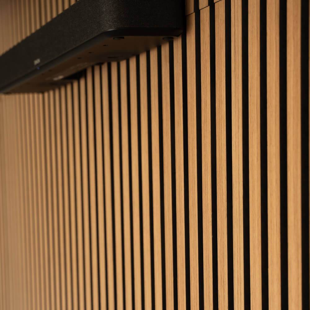 Home Deluxe - HOME DELUXE - Panneau acoustique SONIC Oiled Oak - 3 panneaux – 0,96 m², env. 80 x 40 cm, bois / polyester, pouvant être placés les uns au-dessus des - Image 6